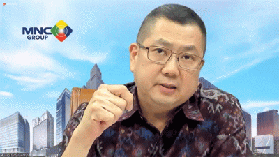 Perayaan syukuran HUT MNC Bank ke-8, Senin (17/10/2022).