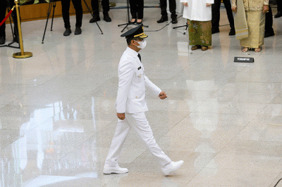 Menteri Dalam Negeri Muhammad Tito Karnavian melantik Kepala Sekretariat Presiden RI Heru Budi Hartono menjadi penjabat (Pj) Gubernur DKI Jakarta.