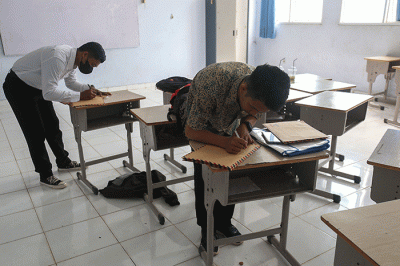Job Fair Akbar Provinsi Sumatera Selatan di SMK Negeri 2 Palembang, Selasa (18/10/2022).