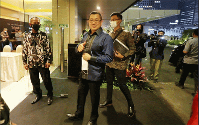 Executive Chairman MNC Group Hary Tanoesoedibjo menghadiri acara Ibu Kota Nusantara Sejarah Baru Peradaban Baru.