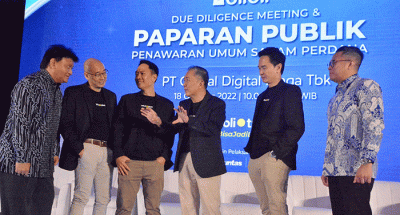 Paparan Publik Penawaran Umum Saham Perdana Blibli di Jakarta, Selasa (18/10/2022).