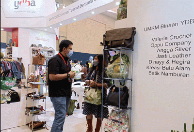 Pameran Trade Expo Indonesia (TEI) 2022 yang berlangsung sejak 19 - 24 Oktober 2022 di ICE, BSD.