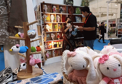 Pameran Trade Expo Indonesia (TEI) 2022 yang berlangsung sejak 19 - 24 Oktober 2022 di ICE, BSD.