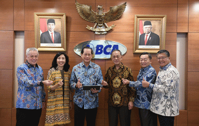 Paparan Kinerja Keuangan BCA Triwulan III 2022 di Jakarta, Kamis (20/10/2022).