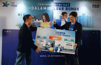 XL Axiata dan Link Net bersinergi meluncurkan layanan konvergensi internet.