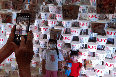 Perayaan 43 tahun KFC Indonesia di Jakarta, Jumat (21/10/2022).