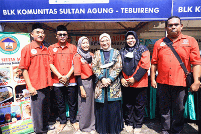 Peluncuran 5.000 Beasiswa Pelatihan Talenta Santri guna menghadapi munculnya pekerjaan-pekerjaan baru di masa kini dan masa depan.