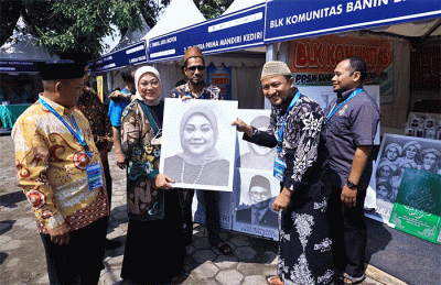 Peluncuran 5.000 Beasiswa Pelatihan Talenta Santri guna menghadapi munculnya pekerjaan-pekerjaan baru di masa kini dan masa depan.