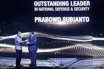 Indonesia Award 2022 di Jakarta, Rabu (26/10/2022).