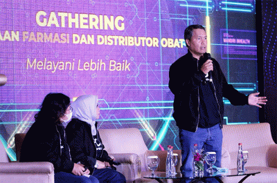 PT Asuransi Jiwa Inhealth Indonesia (Mandiri Inhealth) mengadakan pertemuan dengan 76 Perusahaan Farmasi dan 22 Distributor Obat.