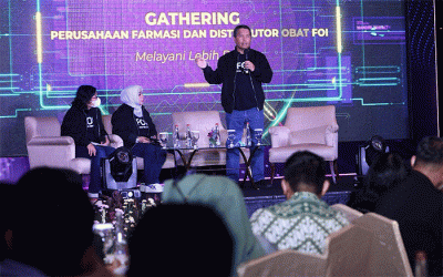 PT Asuransi Jiwa Inhealth Indonesia (Mandiri Inhealth) mengadakan pertemuan dengan 76 Perusahaan Farmasi dan 22 Distributor Obat.