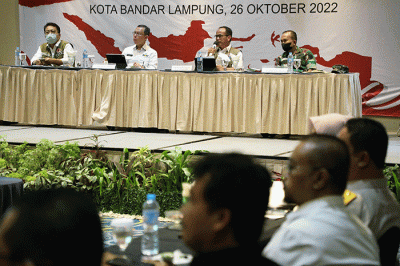 Satuan Tugas Penanganan PMK Nasional mengapresiasi Pemerintah Provinsi Lampung yang dinilai berhasil mengendalikan wabah PMK hingga awal pekan ini.