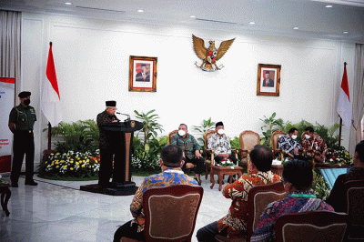 Penghargaan Jaminan Sosial Ketenagakerjaan (Paritrana Award) Tahun 2022, di Jakarta, Kamis (27/10/2022).
