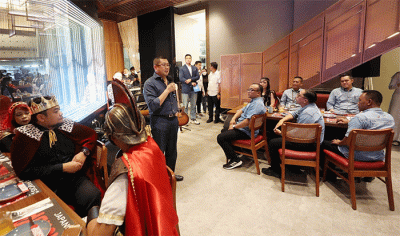 Hary Tanoesoedibjo mengucapkan selamat dan terima kasih kepada MNC Play karena telah berhasil menembus lebih dari 300 ribu subscribers.