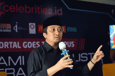 MNC Portal Goes to Campus  di Auditorium Institut Daarul Qur'an, Tangerang, Kamis (27/10/2022).
