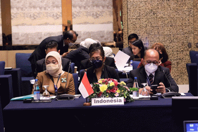 Pertemuan Menteri Tenaga Kerja ASEAN ke-27 (The 27th ASEAN Labour Ministers’ Meeting / The 27th ALMM) di Manila Filipina, Jumat (28/10/2022).