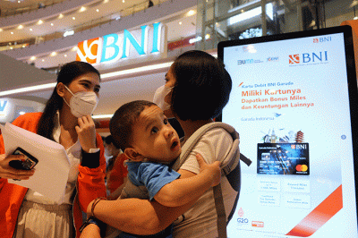 Gelaran FinExpo 2022 di Jakarta, Sabtu (29/10/2022).