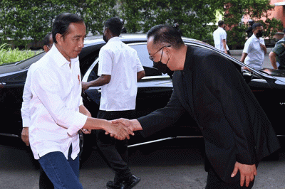 Presiden Joko Widodo meluncurkan platform digital berbasis interaksi sosial di dunia virtual bernama “Jagat Nusantara”.