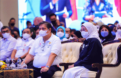 Festival Vokasi dan Job Fair 2022 di Jakarta Convention Center (JCC), Minggu (30/10/2022).