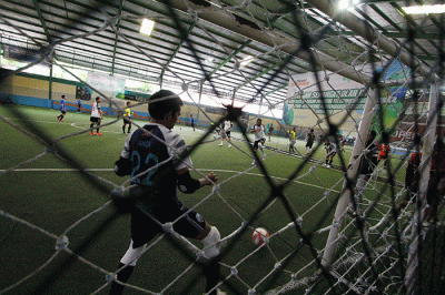 Turnamen Futsal Mitratel Cup 2022 di Jakarta, Minggu (30/10/2022).