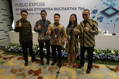 Public Expose Wom Finance di Jakarta, Senin (31/10/2022).