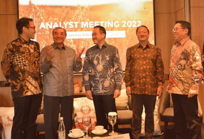 Analyst meeting 2022 PT Cerestar Indonesia Tbk di Jakarta, Rabu (2/11/2022).