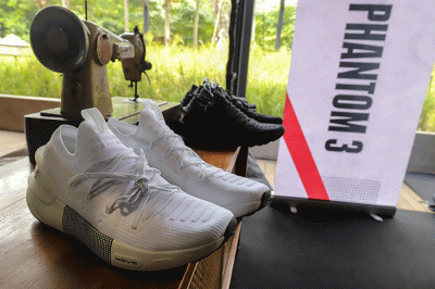 Peluncuran sepatu lari Under Armour HOVR™ Phantom 3 di Padari Lounge, Plataran Hutan Kota (GBK), Senayan, Jakarta, Selasa (2/11/2022).