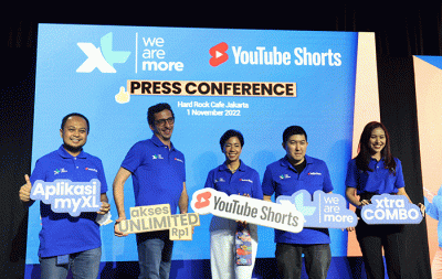 Kolaborasi XL Axiata Dan YouTube Hadirkan Unlimited YouTube Shorts