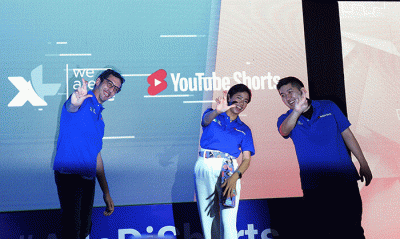 Peluncuran program Unlimited YouTube Shorts di Jakarta, Selasa (1/11/2022).