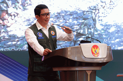 Pelatihan kepemimpinan dalam penanggulangan bencana bagi pemerintah daerah dan ketua DPRD kabupaten/kota se-Provinsi Jawa Timur.