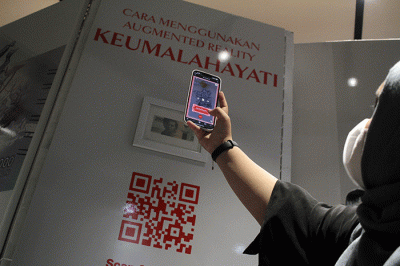 Peresmian Galeri Perempuan Hebat di Gedung Sarinah Thamrin, Jakarta, Kamis (3/11/2022).