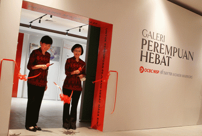 Peresmian Galeri Perempuan Hebat di Gedung Sarinah Thamrin, Jakarta, Kamis (3/11/2022).