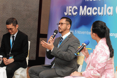 Peluncuran layanan terbaru, JEC Macula Center, di Jakarta, Sabtu (5/11/2022).