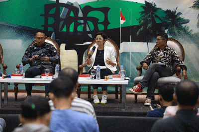 Diskusi Dialektika Demokrasi di Nusantara III, Kompleks Parlemen MPR/DPR-DPD, Senayan, Jakarta, Kamis (10/11/2022).