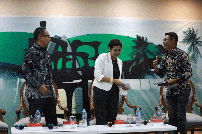 Diskusi Dialektika Demokrasi di Nusantara III, Kompleks Parlemen MPR/DPR-DPD, Senayan, Jakarta, Kamis (10/11/2022).