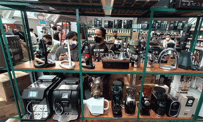Perhelatan Livin' Jakarta Coffee Week (Jacowek) 2022 di Mal Pondok Indah 3, Jakarta, Jumat (11/11/2022).