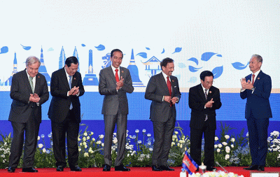 Joko Widodo mendorong kerja sama komprehensif ASEAN dan PBB perlu diterjemahkan lebih konkret.