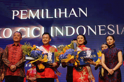 Pemilihan Koko Cici Indonesia 2022 di Nafiri Baywalk Mall, Pluit, Jakarta, Jumat (11/11/2022).