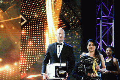 Penghargaan Indonesia Property Award 2022 di The Ritz Carlton Jakarta, Jumat (11/11/2022) malam.