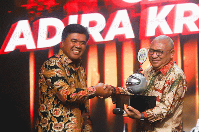 Perayaan HUT ke-32 Adira Finance melalui gelaran “Gebyar Adira Kreasi 2022” secara langsung di Jakarta.