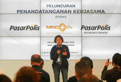 MoU dilakukan hari ini dan diharapkan dari kerja sama ini dapat memberikan kontribusi terhadap industri asuransi.