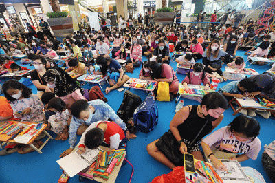 Colour to Life Competition 2022 di di Emporium Pluit Mall, Jakarta, Sabtu (19/11/2022).