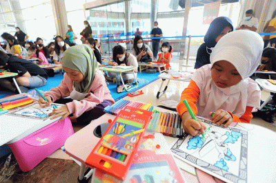 Colour to Life Competition 2022 di di Emporium Pluit Mall, Jakarta, Sabtu (19/11/2022).