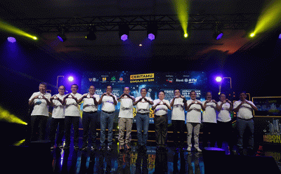 Pembukaan Indonesia Properti Expo (IPEX) 2022 di Jakarta, Sabtu (19/11/2022).