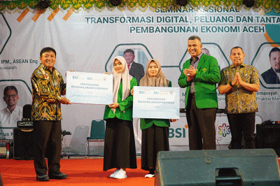 Kegiatan ini merupakan salah satu program literasi yang bertajuk BSI Mengajar yang dilaksanakan Bank Syariah Indonesia.