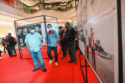 Pembukaan pameran Foto Potret 7 Presiden RI dengan tema 