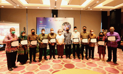 Seminar publik bertema Dukung Vaksinasi Booster, Bangkit Indonesiaku Sehat Negeriku di Jakarta, Selasa (22/11/2022).