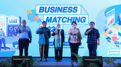 Menteri Ketenagakerjaan Ida Fauziyah secara resmi membuka Business Matching Tenaga Kerja Mandiri (TKM) Lanjutan Batch 2 Tahun 2022 di Yogyakarta.