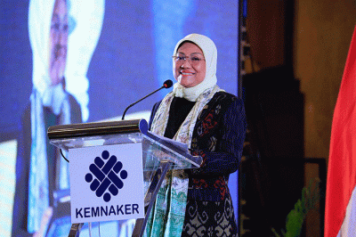 Menteri Ketenagakerjaan Ida Fauziyah secara resmi membuka Business Matching Tenaga Kerja Mandiri (TKM) Lanjutan Batch 2 Tahun 2022 di Yogyakarta.
