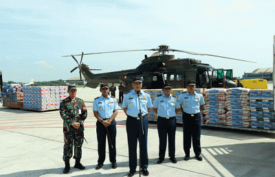 Merespon gempa Cianjur, TNI AU kembali menyalurkan bantuan logistik untuk masyarakat terdampak gempa.